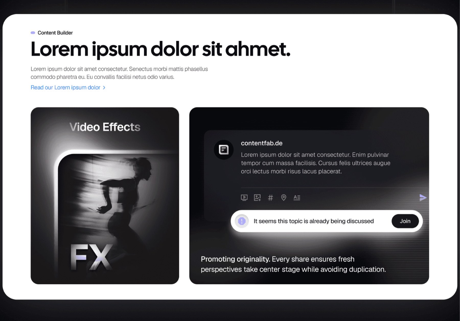 Content Fab, Ansicht 3